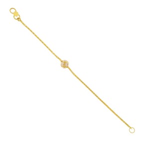 22ct Gold Kids Bracelet (Single)